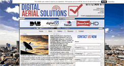 Desktop Screenshot of digitalaerialsolutionsltd.co.uk